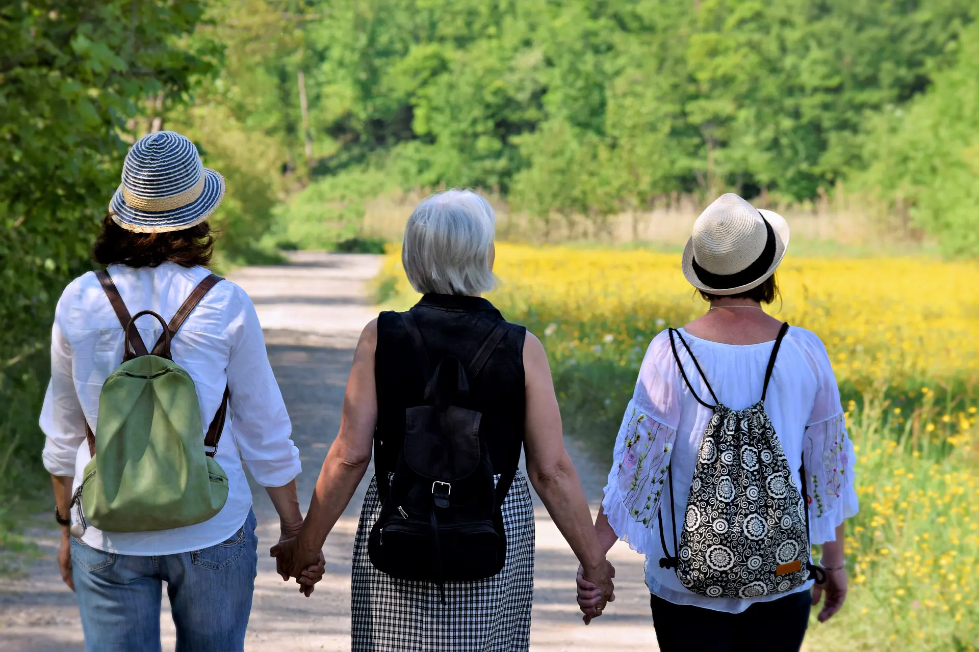 Frauen in der Natur Menopause