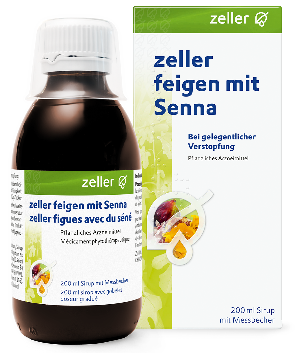 zeller feigen mit Senna syrup