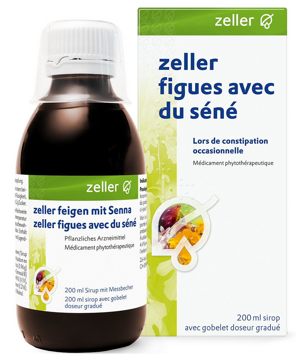 zeller figues avec du séné sirop