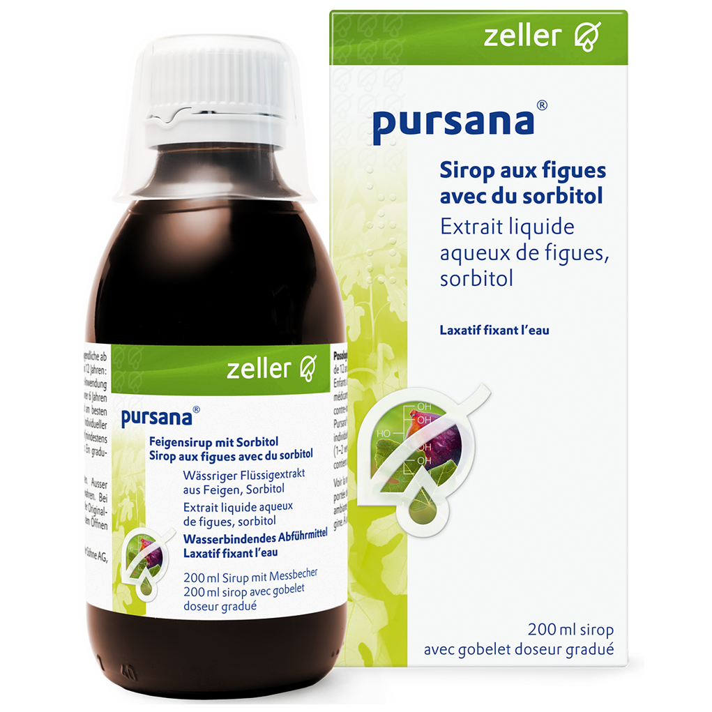 pursana® Sirop aux figues avec du sorbitol pursana® Sirop aux figues avec du sorbitol