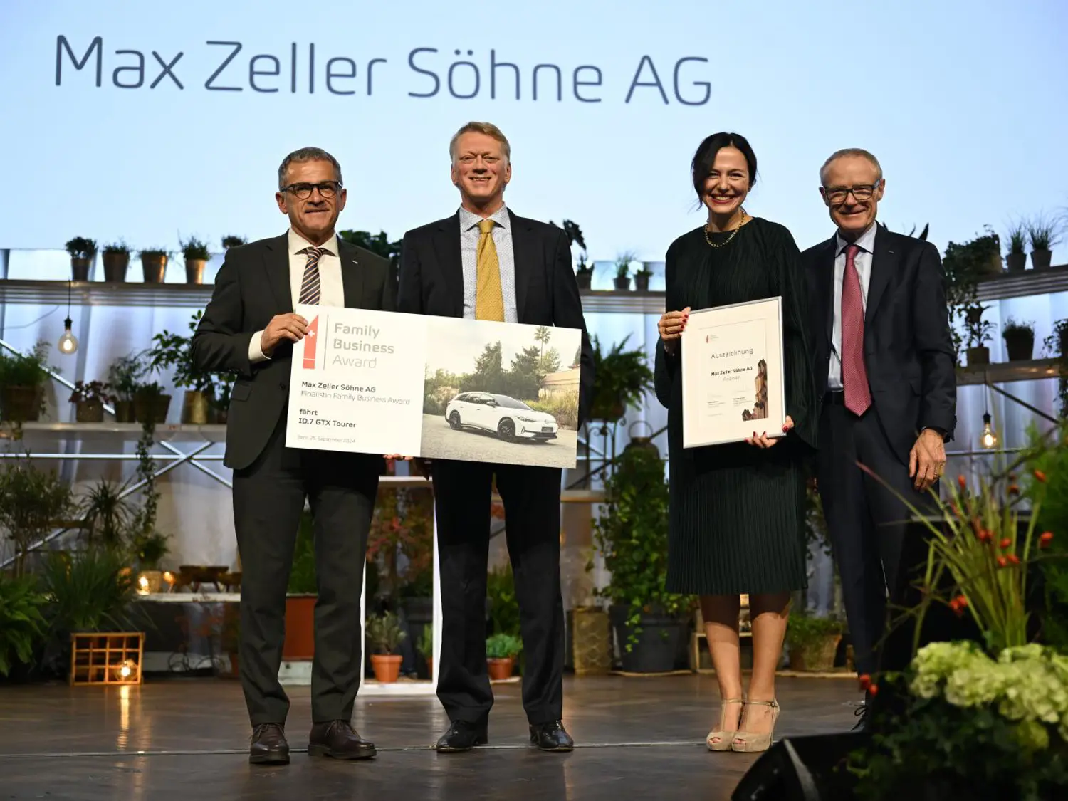 Family Business Award Zeller Preisuebergabe Family Business Award Zeller Preisuebergabe